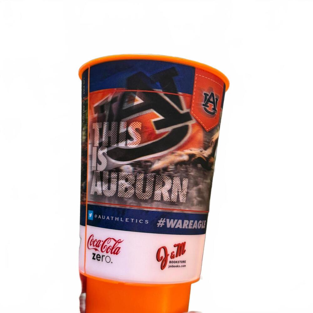 Auburn University 3D Collectible Stadium Cup. Made in USA Dynamic Drinkware